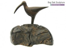 Bog oak Curlew by Michael Casey